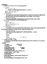 Lý thuyết và bài tập về các thì trong chương trình Tiếng Anh Lớp 6